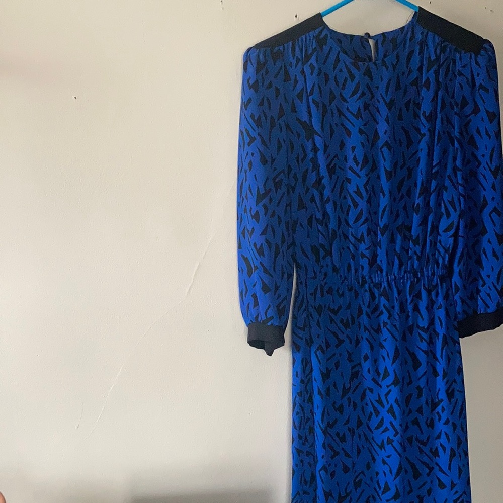 Vintage blue dress